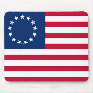 De cirkel van sterren, Amerikaanse vlag - Betsy Ro Muismat