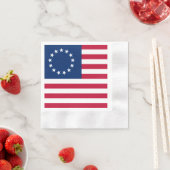 De cirkel van sterren, Amerikaanse vlag - Betsy Ro Servet (Insitu)