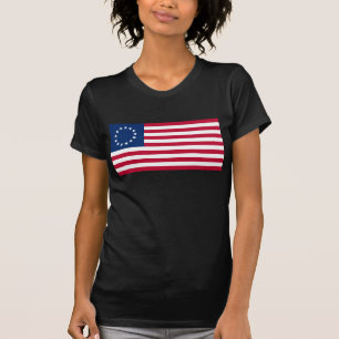 De cirkel van sterren, Amerikaanse vlag - Betsy Ro T-shirt