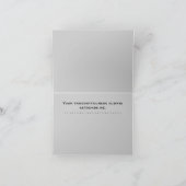 De cirkels en de Vierkanten danken u nota nemen Bedankkaart (Binnen)