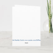 De Cirkels en het Loopvlak van Metallica danken u Bedankkaart (Achterkant)