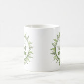 De cirkelventilator laat het Plant roomvrij Koffiemok (Center)