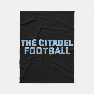 De Citadel Bulldogs Football kleding fans Fleece Deken
