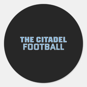 De Citadel Bulldogs Football kleding fans Ronde Sticker