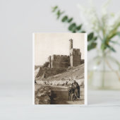 De citadel van David in Jeruzalem Briefkaart (Staand voorkant)