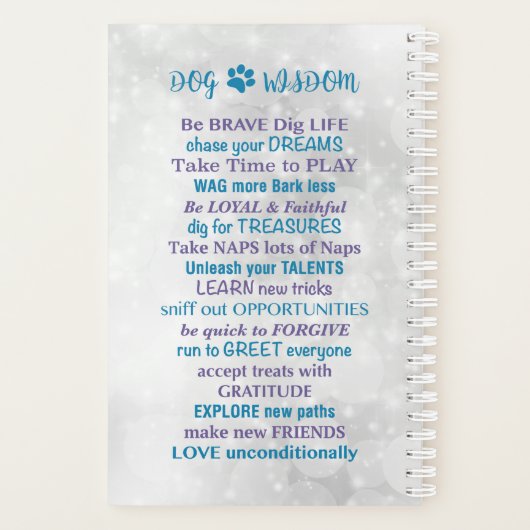 De Citaten van het hondenliefhebber - het Inspirer Planner (Achterkant)