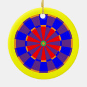De citroen squeeze keramisch ornament (Achterkant)