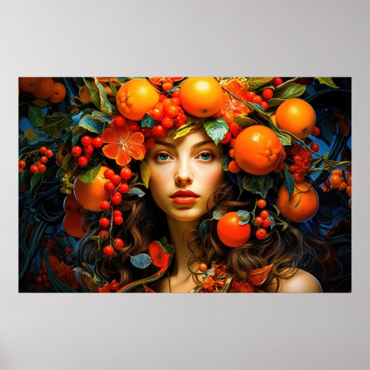 De Citruskroon - Poster (Voorkant)