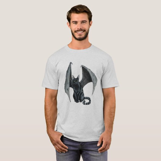 De City Battycat Clothing no background T-shirt (Voorkant volledig)
