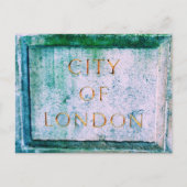 De City of London Briefkaart (Voorkant)