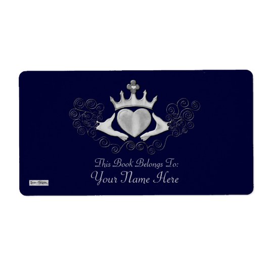 De Claddagh (Bladplaat) (zilver) Etiket (Voorkant)