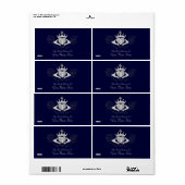 De Claddagh (Bladplaat) (zilver) Etiket (Full Sheet)