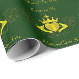 De Claddagh (Goud) Cadeaupapier