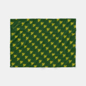 De Claddagh (Goud) Fleece Deken (Voorkant (Horizontaal))