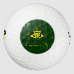 De Claddagh (Goud) Golfballen