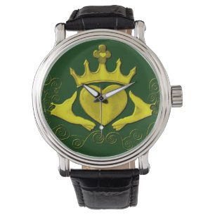 De Claddagh (Goud) Horloge