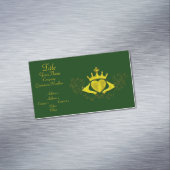 De Claddagh (Goud) Magnetisch Visitekaartje (Voorbeeld)