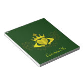 De Claddagh (Goud) Notitieblok (Schuin)