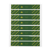 De Claddagh (Goud) Omwikkelbaar Adreslabel (Vel)