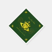 De Claddagh (Goud) Servet (Hoek)