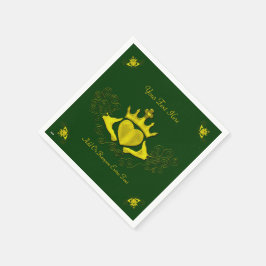 De Claddagh (Goud) Servet