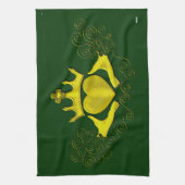 De Claddagh (Goud) Theedoek (Verticaal)
