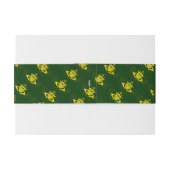 De Claddagh (Goud) Uitnodigingen Wikkel (Achterkant Voorbeeld)