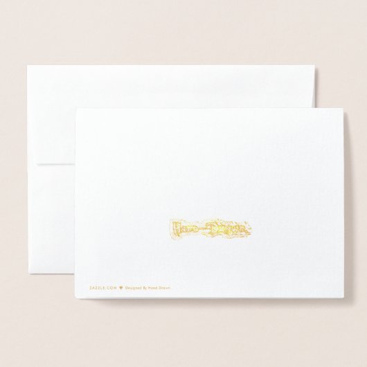 De Claddagh (Gouden) Folie Kaarten (Met envelop)