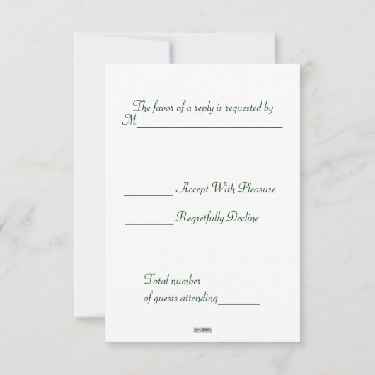 De Claddagh R.S.V.P kaart (full colour) (Achterkant)