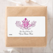 De Claddagh (roze) Etiket (Insitu)