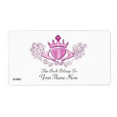 De Claddagh (roze) Etiket (Voorkant)