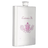De Claddagh (roze) Flacon (Rechts)