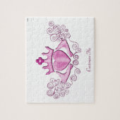 De Claddagh (roze) Legpuzzel (Verticaal)