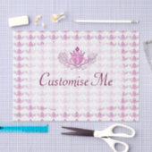 De Claddagh (roze) Tissuepapier (Craft)