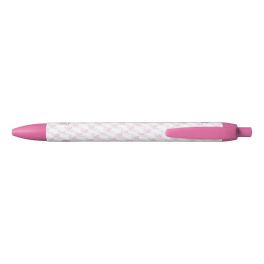 De Claddagh (roze) Zwarte Inkt Pen (Achterkant)