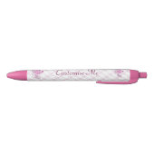 De Claddagh (roze) Zwarte Inkt Pen (Bodem)