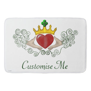 De Claddagh (volledige kleur) Badmat
