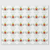 De Claddagh (volledige kleur) Cadeaupapier (Vlak)