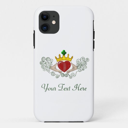 De Claddagh (volledige kleur) Case-Mate iPhone Case (Achterkant)