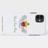 De Claddagh (volledige kleur) Case-Mate iPhone Case (Achterkant (horizontaal))