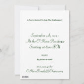 De Claddagh (volledige kleur) Kaart (Achterkant)