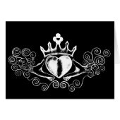 De Claddagh (wit) (Voorkant Horizontaal)