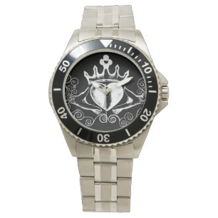 De Claddagh (wit) Horloge