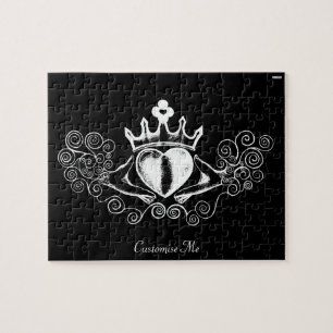 De Claddagh (wit) Legpuzzel