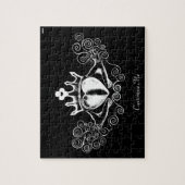 De Claddagh (wit) Legpuzzel (Verticaal)