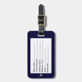 De Claddagh (zilver) Bagagelabel (Voorkant verticaal)