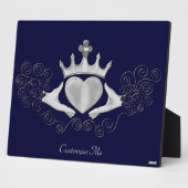 De Claddagh (zilver) Fotoplaat (Zijkant)