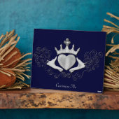 De Claddagh (zilver) Fotoplaat (Zijkant)