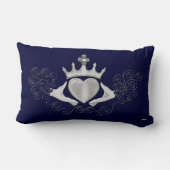 De Claddagh (zilver) Kussen (Achterkant)