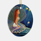 De Clamshell Mermaid Art Ornament (Rechts)